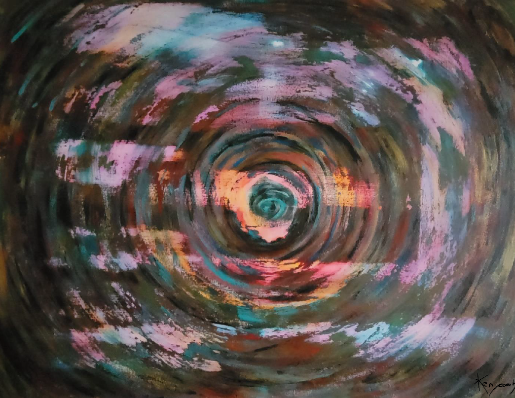 Tempête - 90 x 60 - Vendu