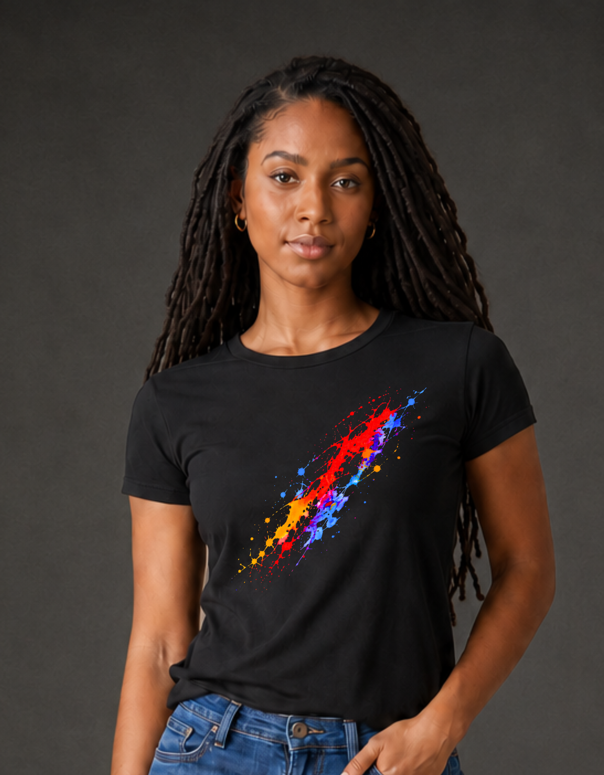 Vibrasyon - Diagonale - T-shirt femme