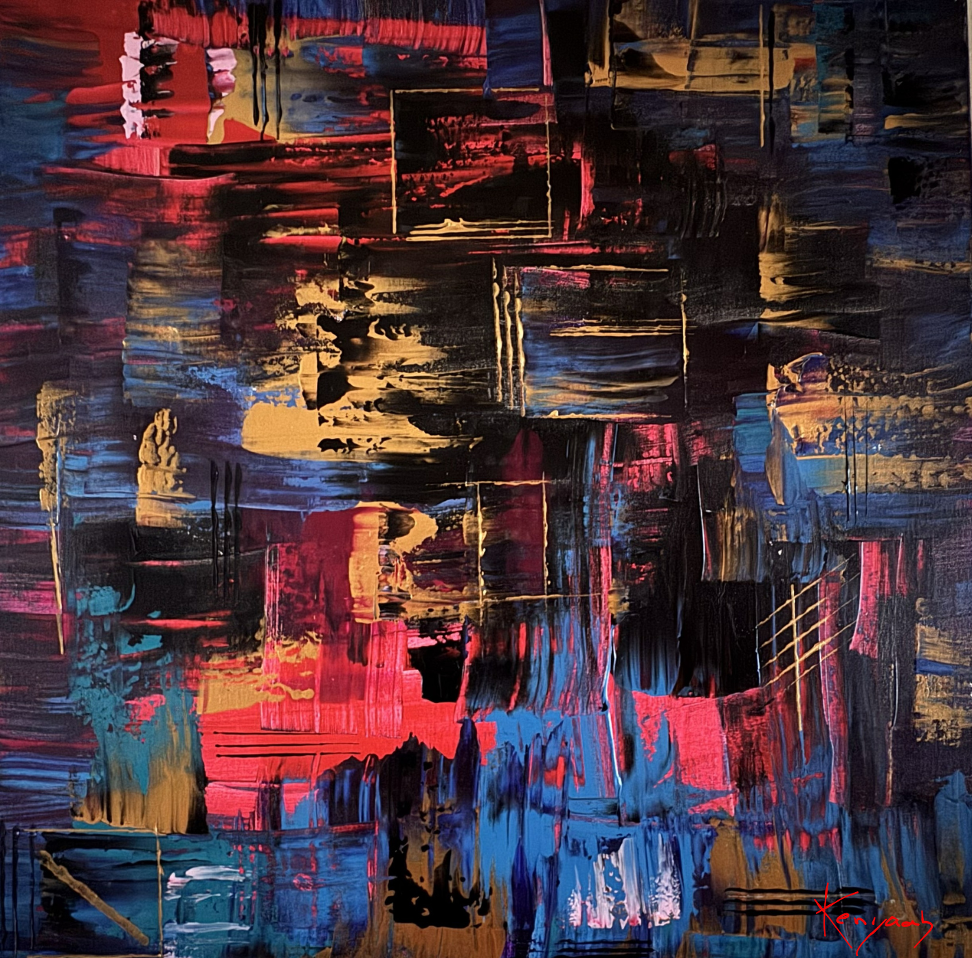 Vertiges urbains - 70 x 70