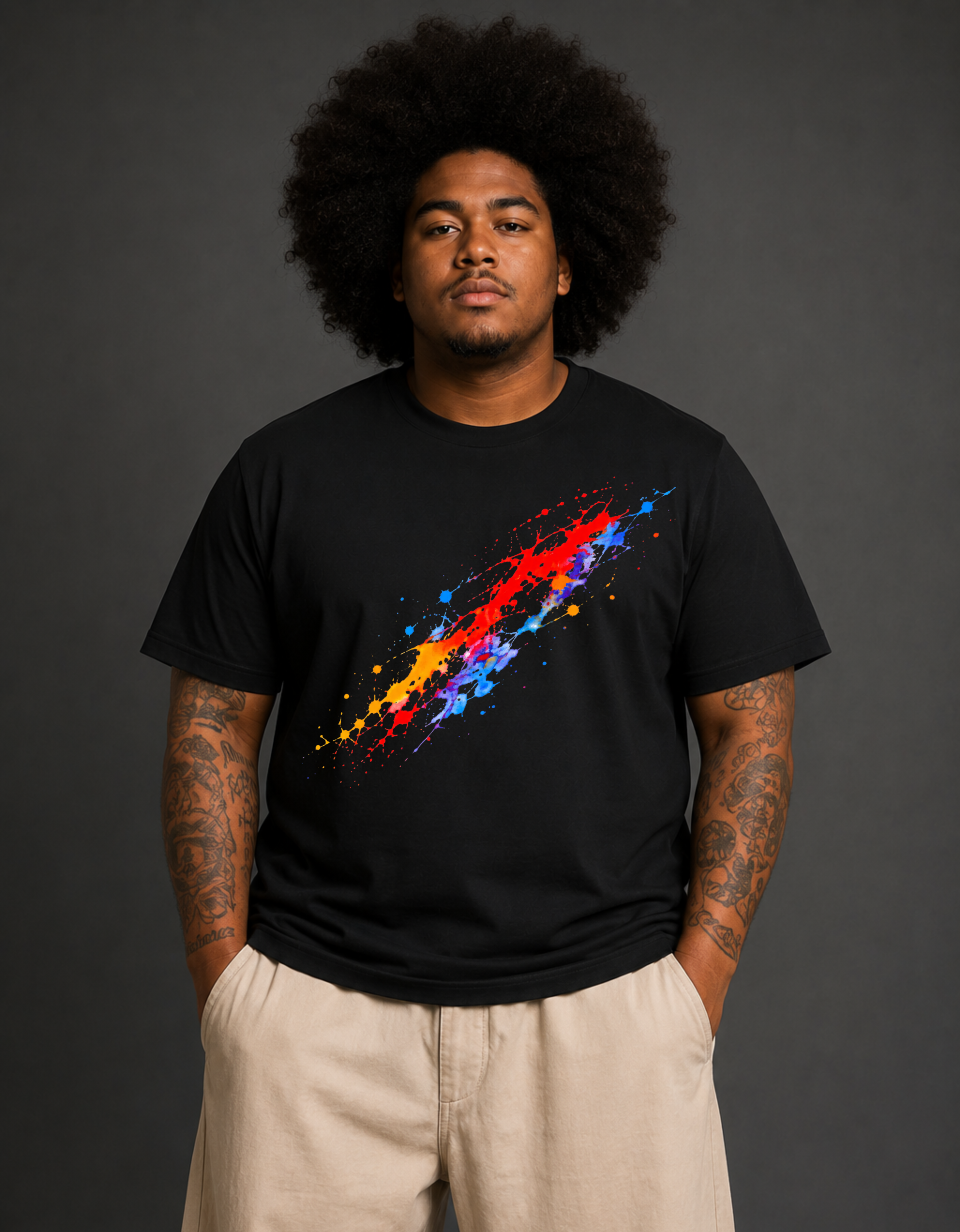 Vibrasyon - Diagonale I - T-shirt homme