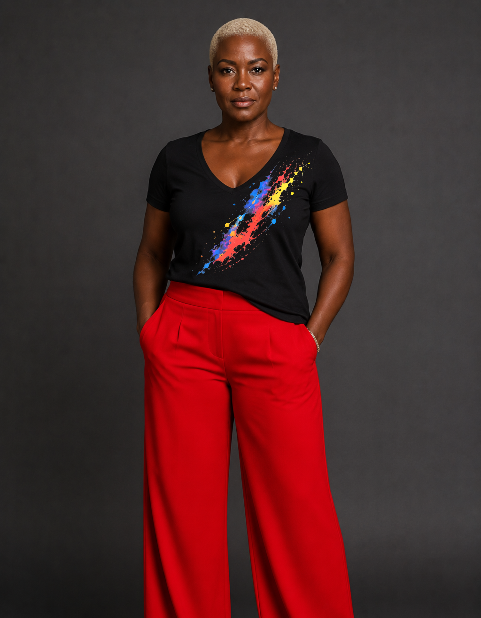 Vibrasyon - Diagonale II - T-shirt femme