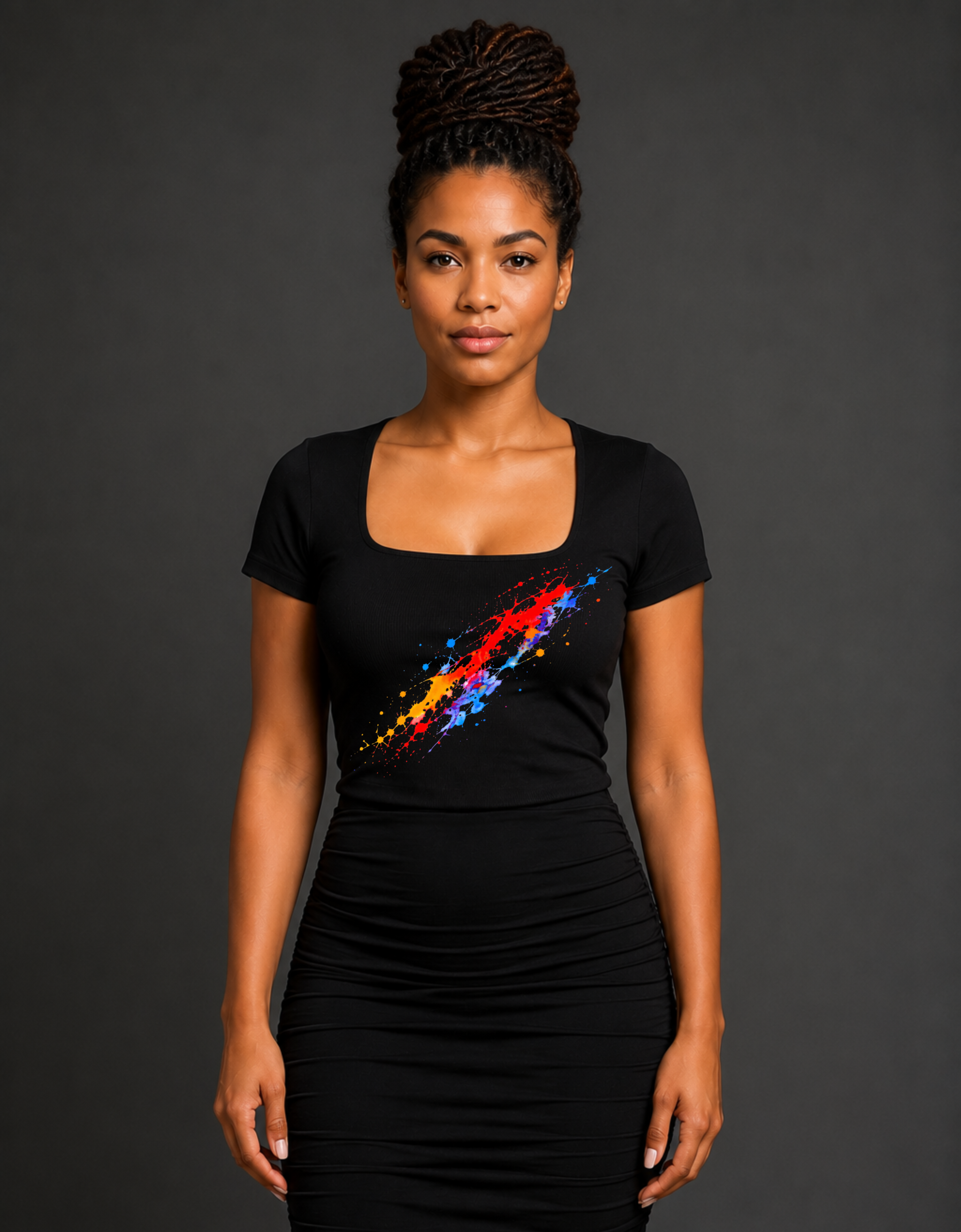 Vibrasyon - Diagonale I - T-shirt femme