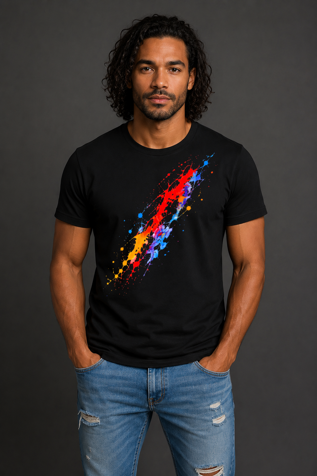 Vibrasyon - Diagonale - T-shirt homme