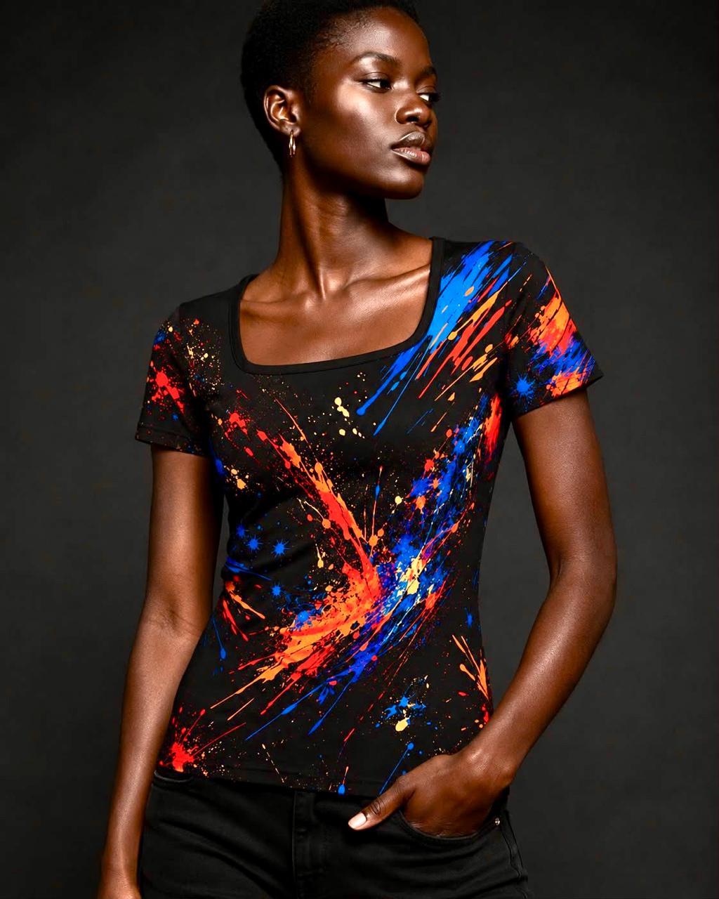 T-shirt "Impulsion" - Pièce unique - Vendu