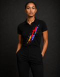 Vibrasyon - Diagonale - Polo femme